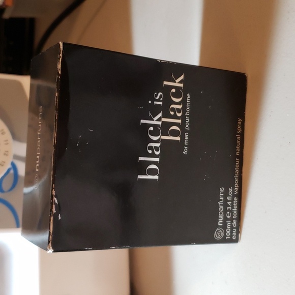 nuparfums Other - black is black for men nuparfums de TOILETTE natural spray